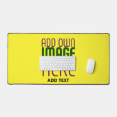MODELE DE TEXTE D'IMAGE JAUNE CLAIR ÉDITABLE MODER (Clavier et souris)