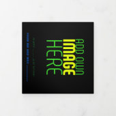 MODÈLE DE TEXTE D'IMAGE NOIRE SIMPLE ET MODERNE (Protection)