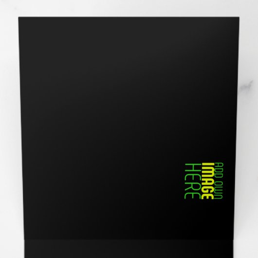 MODÈLE DE TEXTE D'IMAGE NOIRE SIMPLE ET MODERNE (Intérieur en premier)