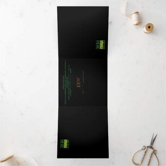 MODÈLE DE TEXTE D'IMAGE NOIRE SIMPLE ET MODERNE (Intérieur)