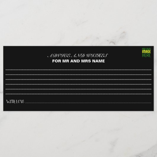 MODÈLE DE TEXTE D'IMAGE NOIRE SIMPLE ET MODERNE (Devant)