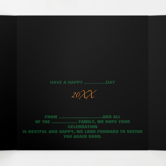 MODÈLE DE TEXTE D'IMAGE NOIRE SIMPLE ET MODERNE (Intérieur au milieu)