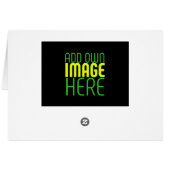 MODÈLE DE TEXTE D'IMAGE NOIRE SIMPLE ET MODERNE (Dos Horizontal)