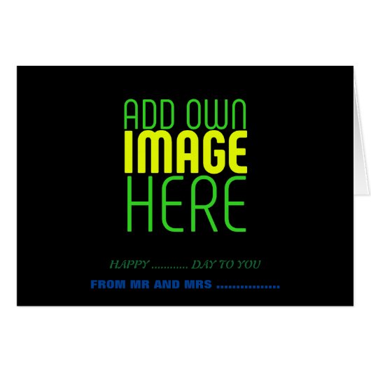 MODÈLE DE TEXTE D'IMAGE NOIRE SIMPLE ET MODERNE (Devant horizontal)