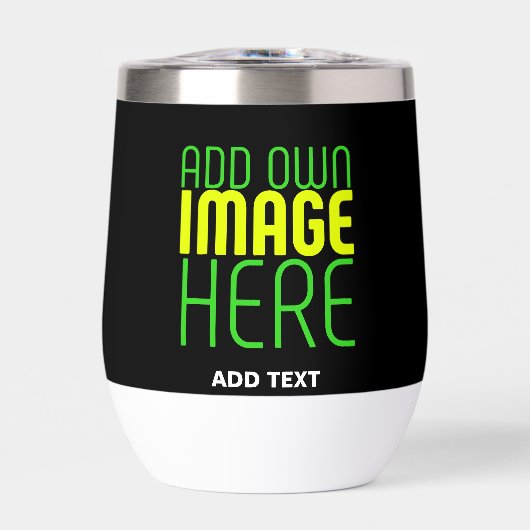 MODÈLE DE TEXTE D'IMAGE NOIRE SIMPLE ET MODERNE (Avant)