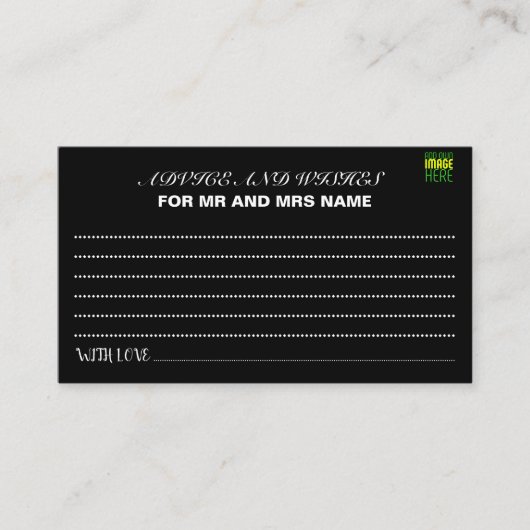 MODÈLE DE TEXTE D'IMAGE NOIRE SIMPLE ET MODERNE (Devant)