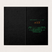 MODÈLE DE TEXTE D'IMAGE NOIRE SIMPLE ET MODERNE (Inside Unfolded)