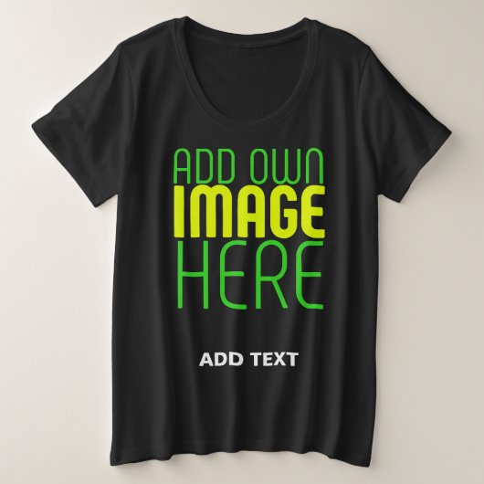 MODÈLE DE TEXTE D'IMAGE NOIRE SIMPLE ET MODERNE (Design devant)