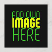 MODÈLE DE TEXTE D'IMAGE NOIRE SIMPLE ET MODERNE (Dos)