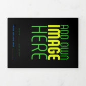 MODÈLE DE TEXTE D'IMAGE NOIRE SIMPLE ET MODERNE (Page de couverture)