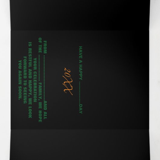 MODÈLE DE TEXTE D'IMAGE NOIRE SIMPLE ET MODERNE (Intérieur au milieu)