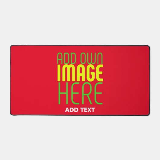 MODÈLE DE TEXTE D'IMAGE ROUGE SIMPLE MODERNE (Recto)