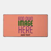 MODELE DE TEXTE IMAGE ORANGE CORAIL ÉDITABLE MODER (Recto)
