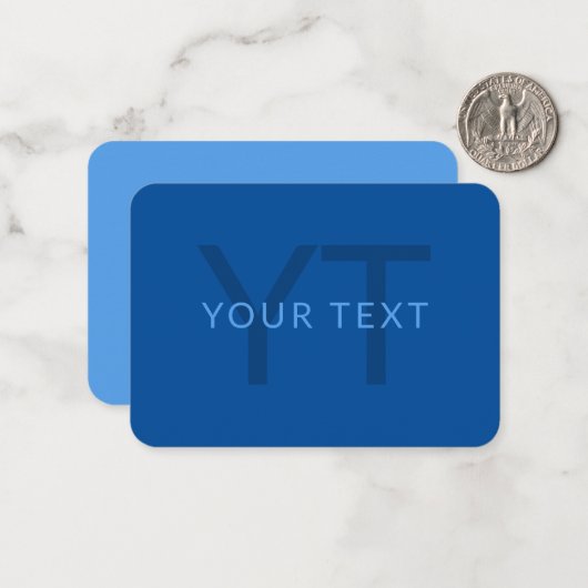 Modèle de texte modifiable pour le nom monographiq (Devant/Arrière en situation)