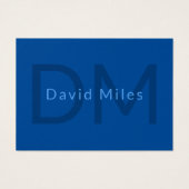 Modèle de texte modifiable pour le nom monographiq (Devant)