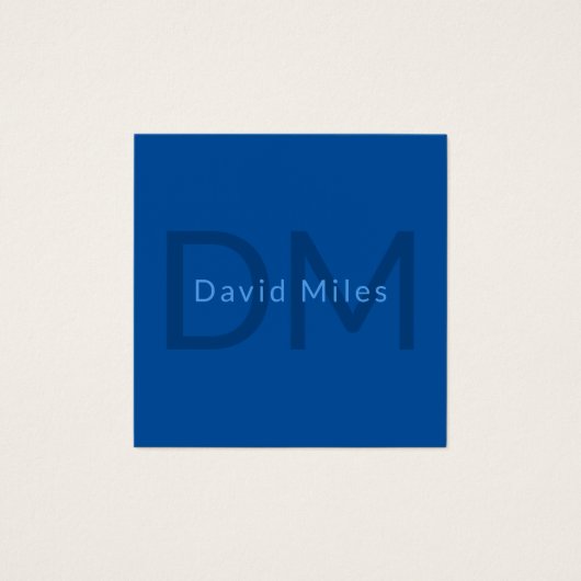 Modèle de texte modifiable pour le nom monographiq (Devant)