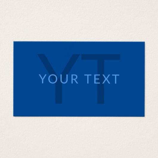 Modèle de texte modifiable pour le nom monographiq (Devant)