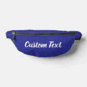 Modèle de texte simple en bleu et blanc (Poser)
