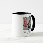 Modèle de train Humour de café Mug (Devant droit)