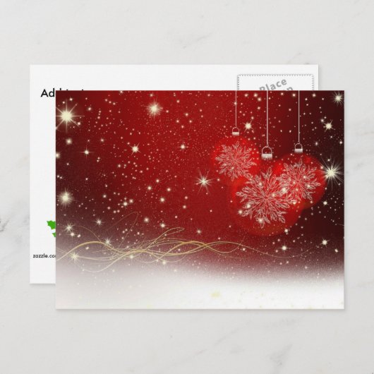 Modèle de vacances personnalisable (Devant / Derrière)