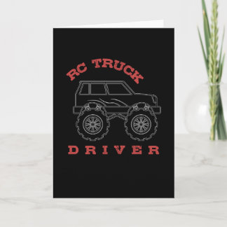 Modèle de voiture de conducteur de camion RC