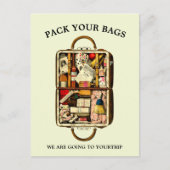 Modèle de voyage vintage (Devant)