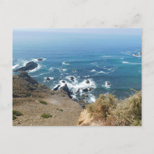 Modèle de vue mer carte postale