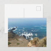 Modèle de vue mer carte postale (Devant / Derrière)