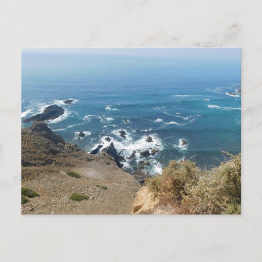 Modèle de vue mer carte postale (Devant)