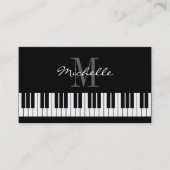 Modèle décoré d'un monogramme de carte de visite (Devant)