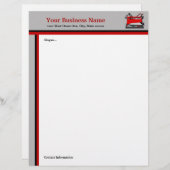 Modèle D'en-tête De Lettre Boîte à outils Handyman Carpenter (Devant / Derrière)