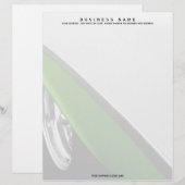 Modèle D'en-tête De Lettre Cale de Belair (Devant / Derrière)