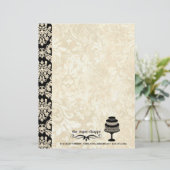 Modèle d'en-tête de lettre de Contemporary Bakery (Debout devant)