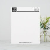 Modèle D'en-tête De Lettre En-tête de la lettre Office de base (Debout devant)