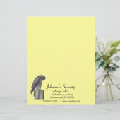 Modèle D'en-tête De Lettre En-tête - Faucon (Debout devant)