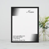 Modèle D'en-tête De Lettre en-têtes de lettres rétros (Debout devant)