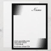 Modèle D'en-tête De Lettre en-têtes de lettres rétros (Devant / Derrière)