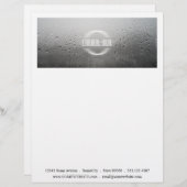 Modèle D'en-tête De Lettre flou éthéré (Devant / Derrière)