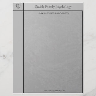 Modèle D'en-tête De Lettre Psychologue en-tête