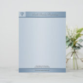 Modèle D'en-tête De Lettre Psychologue en-tête (Debout devant)