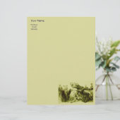 MODÈLE D'EN-TÊTE DE LETTRE RÉPARATION AUTOMATIQUE - AUTOMOBILE (Debout devant)