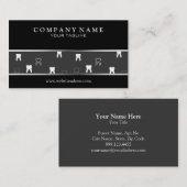 Modèle dentaire de carte de visite (Devant / Derrière)