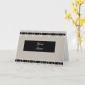 modèle des cartes de note (Fleur jaune)