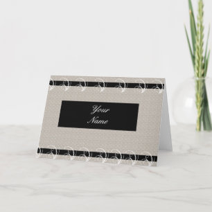 modèle des cartes de note