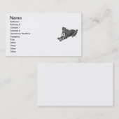 Modèle des cartes de pointage Schnauzer (Devant / Derrière)