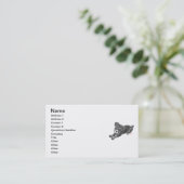 Modèle des cartes de pointage Schnauzer (Debout devant)