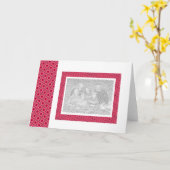 Modèle des cartes photo (Fleur jaune)