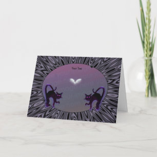 Modèle des chats d'Halloween !