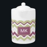Modèle des couleurs tendance 2013<br><div class="desc">Nous célébrons les nouvelles tendances colorées 2013 dans ce motif de zigzag de chevron griffé - en utilisant les couleurs de la nouvelle PALETTE COULEUR 2013 - Couleurs d'inspiration culinaire, combinant des couleurs épicées avec des teintes plus fraîches. L'effet est réconfortant mais inclut toujours des pops de couleur inattendue pour...</div>