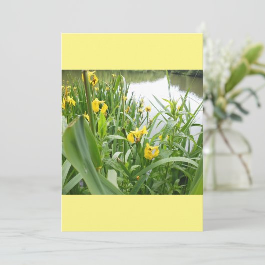 Modèle des invitations de mariage personnalisables (Debout devant)